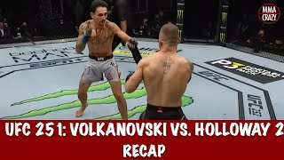 UFC 276 Volkanovski vs Holloway Highlights [upl. by Ciccia]