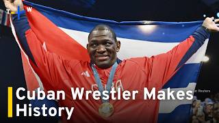 Cuban GrecoRoman Wrestler Wins Historic Fifth Olympic Gold in Paris ｜TaiwanPlus News [upl. by Maryjane]