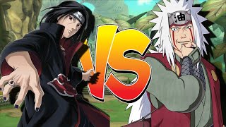 JIRAYA VS ITACHI UCHIHA [upl. by Adolf129]