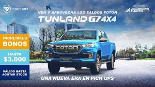 Saldos Foton Tunland G7 [upl. by Kiraa]