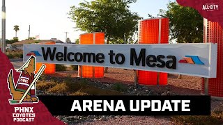 Arizona Coyotes considering sites in Mesa Scottsdale Phoenix and on tribal lands for a new arena [upl. by Nad]