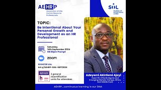 Be Intentional About Your Personal Growth and Development as an HR Professional [upl. by Garvin]