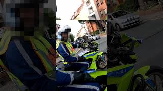 Polizei Bremen immer freundlich unterwegs motovlog bikelife funny biker gopro [upl. by Yukio]