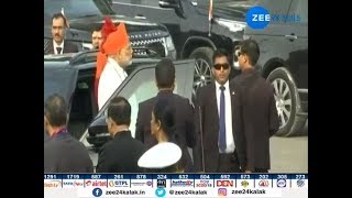 Independence Day 2018 PM Narendra Modi arrives at Red Fort  Zee 24 Kalak [upl. by Nairbo]