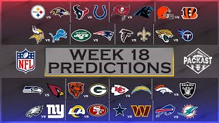 Who is Going to the Playoffs NFL Week 18 Predictions [upl. by Joaquin]