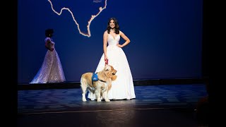 Allison Appleby Won Miss Dallas Teen with Her Service Dog Brady At Her Side [upl. by Reidid169]