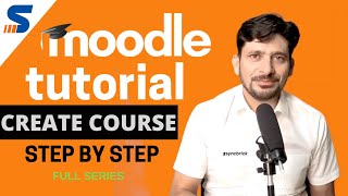 Moodle Tutorial  Creating a course and content in 2022 [upl. by Atsirk262]