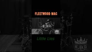 Fleetwood Mac  Little Lies shorts fleetwoodmac liitlelies drumcover 80s roland vad506 [upl. by Riccardo]