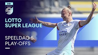 Van Kerkhoven schiet OH Leuven op eigen houtje voorbij Standard  Round up speeldag 5 Playoffs [upl. by Anivram]