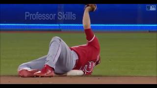 Andrelton Simmons 2018 Gold Glove Highlights [upl. by Ahsitam]