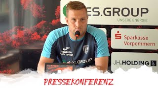 PRESSEKONFERENZ NACH DEM SPIEL  Greifswalder FC vs FC Carl Zeiss Jena  Regionalliga Nordost [upl. by Leahcam214]