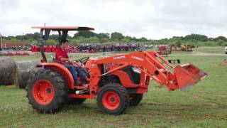 Demo Video of Used Kubota MX5200 Tractor with Loader Canopy [upl. by Asserat50]