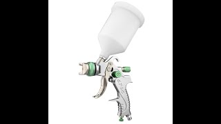 HVLP spray gun testing video [upl. by Nim226]