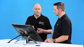 Ergotron LX Desk Mount  Wacom Cintiq 22HD Unboxing Setup amp Review [upl. by Aelanej]