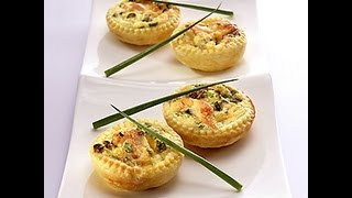 QUICHE RECIPE MINI QUICHE FILLED WITH BACON MUST SEE RECIPE [upl. by Nageek254]