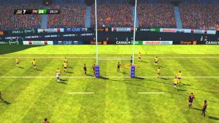 ASM Clermont VS Stade Toulousain  Rugby Challenge 2 PC FR [upl. by Krystle]