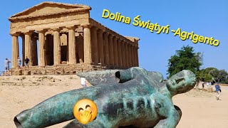 Sycylia Dolina Świątyń w Agrigento Valle dei Templi w czerwcu [upl. by Ahsinrats]