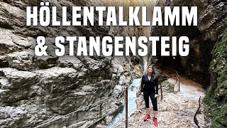 Höllentalklamm amp Stangensteig 😱 spektakuläre Wanderung in GarmischPartenkirchen [upl. by Donnamarie792]