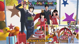 Baby Daddy Scenarios  Chiara Ulang Tahun  SAKURA SCHOOL SIMULATOR DRAMA [upl. by Joed353]