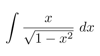 Method 2 Integral of xsqrt1x2 substitution [upl. by Arno]