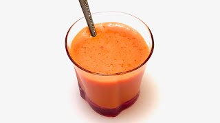 Jus Carotte Gingembre Curcuma Frais amp Citron  Recette Santé [upl. by Friedberg265]