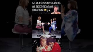 La Chilindrina llora al recordar al Chavito😭 [upl. by Aushoj870]