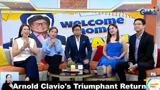 Arnold Clavios Triumphant Return A Story of Resilience and Hope [upl. by Nalon957]