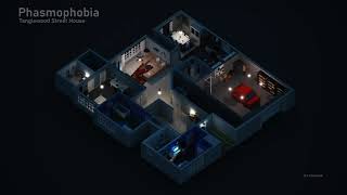 Phasmophobia  Voxel Art  Tanglewood Street House [upl. by Ahsenal]