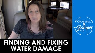 FINDING amp REPAIRING WATER LEAKS IN RVS  RV MAINTENANCE [upl. by Aneekat]