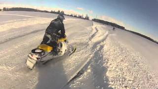 SNOWMOBILE TRIP NOV 24 2013 [upl. by Idnod]