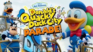 NEW Quacky Celebration Donald the Legend Parade at Tokyo Disneyland [upl. by Griff]