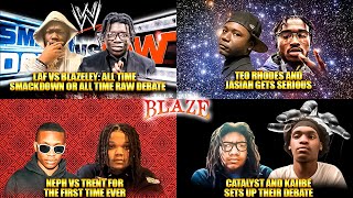 All Time Smackdown Vs All Time Raw Debate Semi Finals Of KOTC Tournament Talk With Blaze S2 E9 [upl. by Julide574]