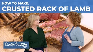 How to Make CrumbCrusted Rack of Lamb [upl. by Flita910]