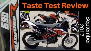 KTM 690 Enduro R 17  Taste Test [upl. by Morez]