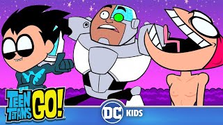 Teen Titans Go  Top 10 Teen Titans Pranks  dckids [upl. by Nariko]