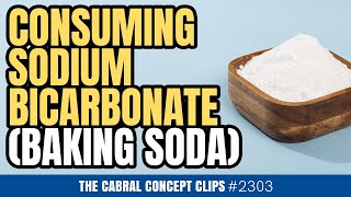 Consuming Sodium Bicarbonate Baking Soda  Dr Stephen Cabral [upl. by Lesab]