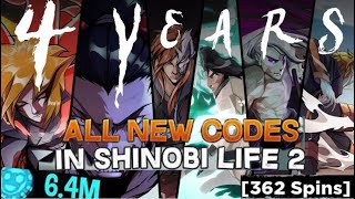 Shinobi Life 2 All New Codes Redeem Now [upl. by Bordiuk]