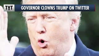 Trump RageTweets Then Gets CLOWNED by Governor [upl. by Inaluiak]