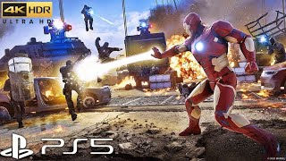 MARVELS AVENGERS Gameplay Walkthrough Part 2 FULL GAME 4K 60FPS PS5 [upl. by Eittel]