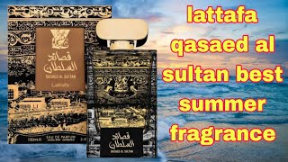 qasaed al sultan by lattafa perfume review 🔥 by total perfumes [upl. by Gensmer]