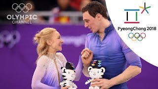 Savchenko and Massot discuss Pairs Figure Skating gold medal  Winter Olympics 2018  PyeongChang [upl. by Naujit]