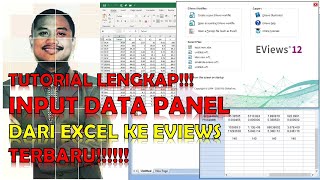 TERBARU ❗❗❗ Tutorial Cara Input Data Panel Dengan EViews [upl. by Nawrocki]