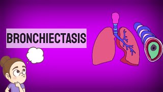 BronchiectasisCauses pathophysiology symptomsamp treatment medical surgical disorders [upl. by Euqinor]