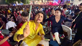 Best Experience  Garba amp Dandiya Night 2024 😍 [upl. by Egidio]