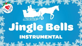 Jingle Bells KARAOKE Lyrics 🎤🔔 Instrumental Christmas Song 🎄 [upl. by Obocaj]