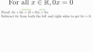 Important Consequences of Real Number Field Axioms [upl. by Islehc]