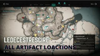 Ledecestrescire  All Artifact locations  Assassins Creed Valhalla [upl. by Thanos]