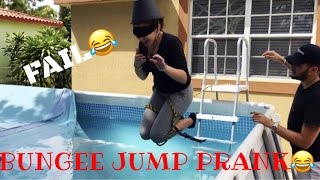 BUNGEE JUMP PRANK ON GIRLFRIEND [upl. by Lyell954]