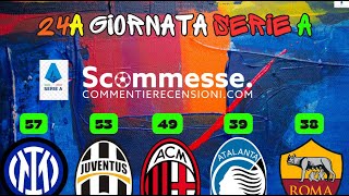 ⚽Pronostici calcio scommesse Serie A 24A giornata 202324🏆 scommesse scommessesportive seriea [upl. by Ahsiemal61]