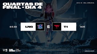 Worlds 2023 Quartas de Final Dia 4 [upl. by Ecnerat]